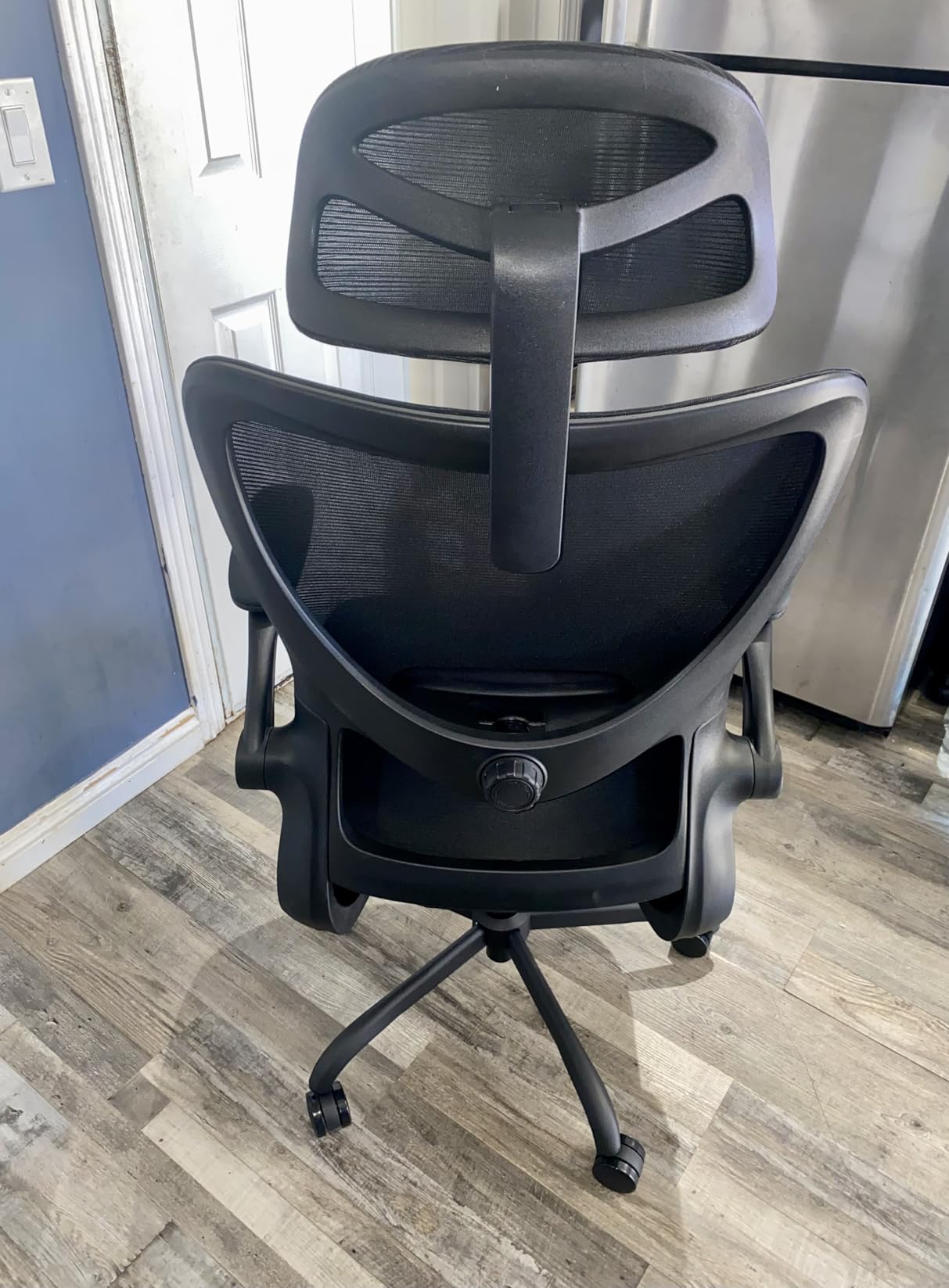 Marsail Ergonomic Office Chair: High Back Mesh and Adjustable Lumbar Support Rolling Work Swivel Task Chair with 3D Armrests and Headrest customer photo 2
