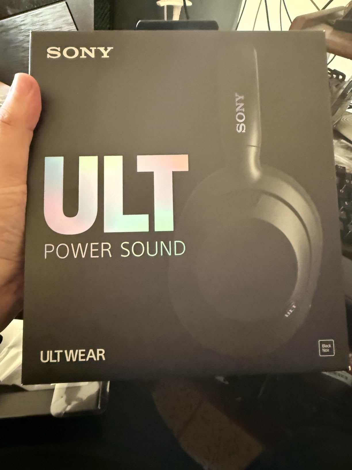 ULT WEAR Over Ear Wireless Noise Canceling Headphones ULT Sound, Massive Bass, Clear Call Quality, Up to 30hr Battery Life, Alexa & Google Assistant, iOS & Android (Black), International Model customer photo 1