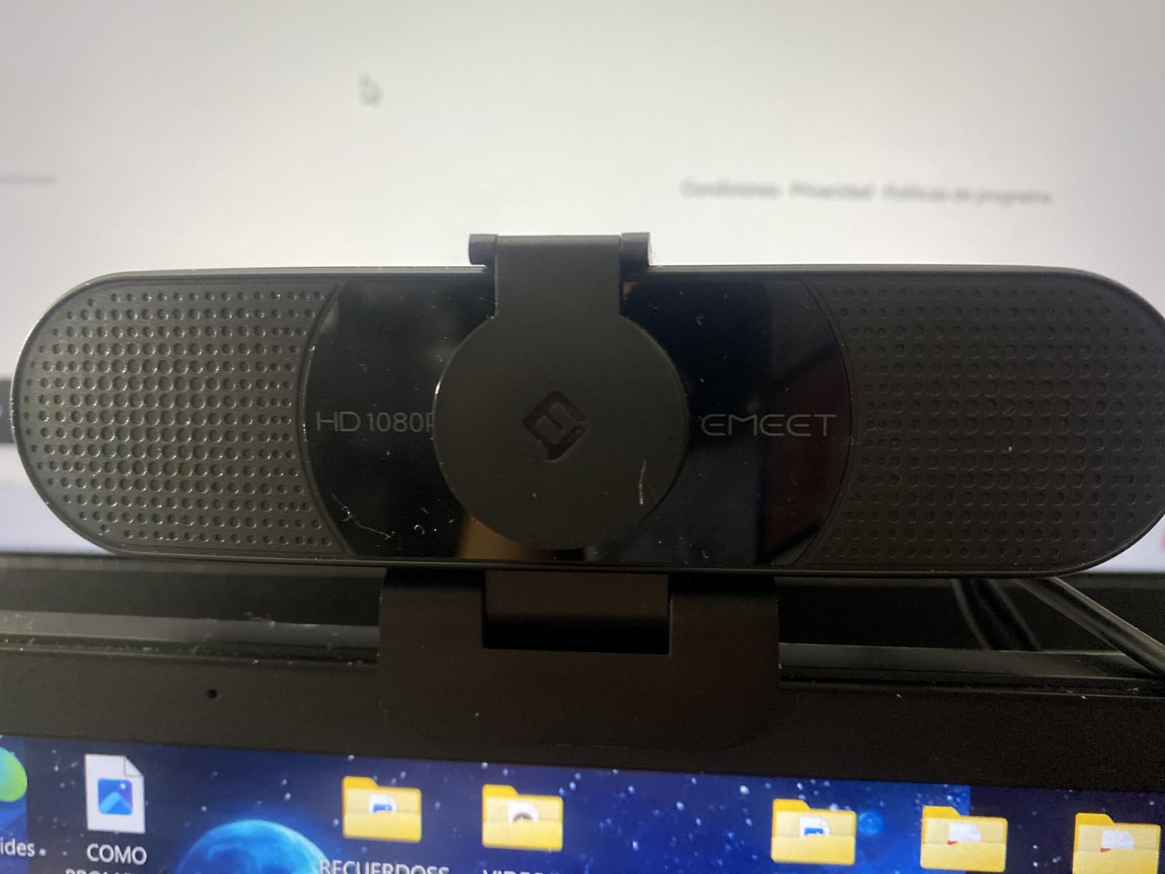EMEET C960 1080P Webcam with Microphone, 2 Mics, 90 Degree FOV, USB Type-A & A-to-C Adapter, Fixed Focus, Plug&Play Computer Camera for Zoom/Teams/Facetime/YouTube/Google Meet/Switch 2 Camera, 2025 Version customer photo 2