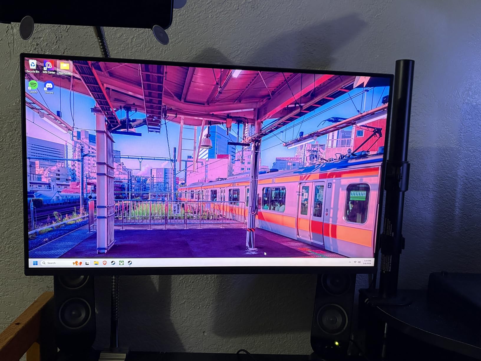 LG 24G411A-B 24-inch Ultragear Full HD (1920 x 1080) IPS Gaming Monitor, 144Hz (O/C), 1ms MBR, NVIDIA G-Sync Compatible, AMD FreeSync, HDR10 customer photo 2