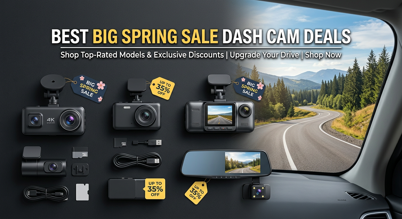 15 Best Big Spring Sale Dash Cam Deals on Amazon (June 2026) Best Big Spring Sale Dash Cam Deals on Amazon