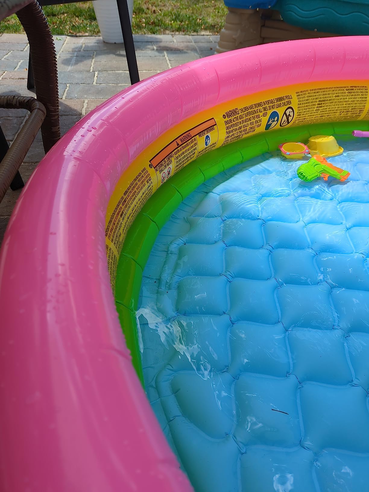 Intex Kiddie Pool - Kid's Summer Sunset Glow Design - 58