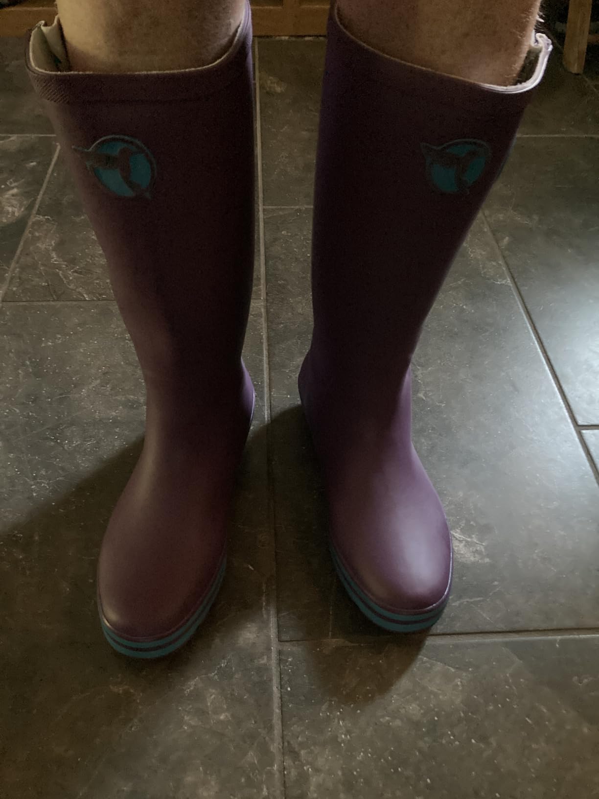Evercreatures Rain Boots For Women Waterproof Boots Garden Shoes Outdoor Use with Comfortable Insole Knee High Rubber Rain Boot Gumboots Rain Footwear Wellies customer photo 1