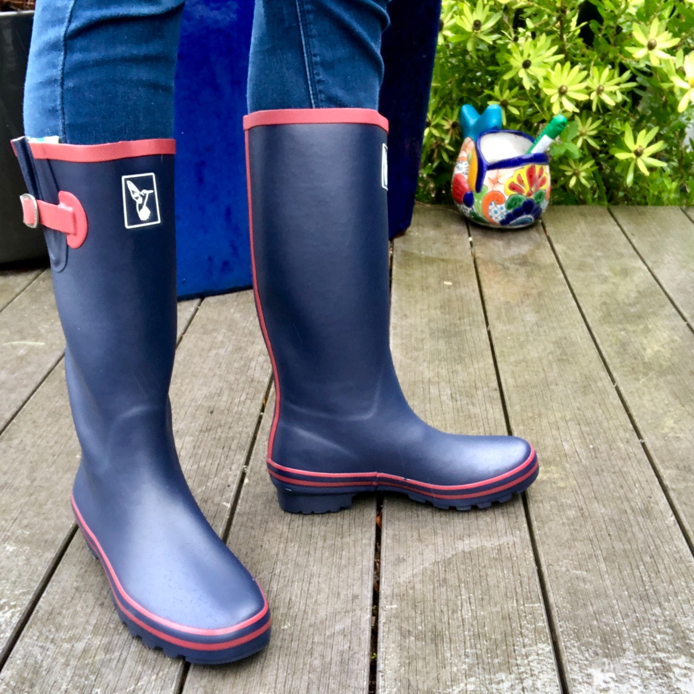 Evercreatures Rain Boots For Women Waterproof Boots Garden Shoes Outdoor Use with Comfortable Insole Knee High Rubber Rain Boot Gumboots Rain Footwear Wellies customer photo 2