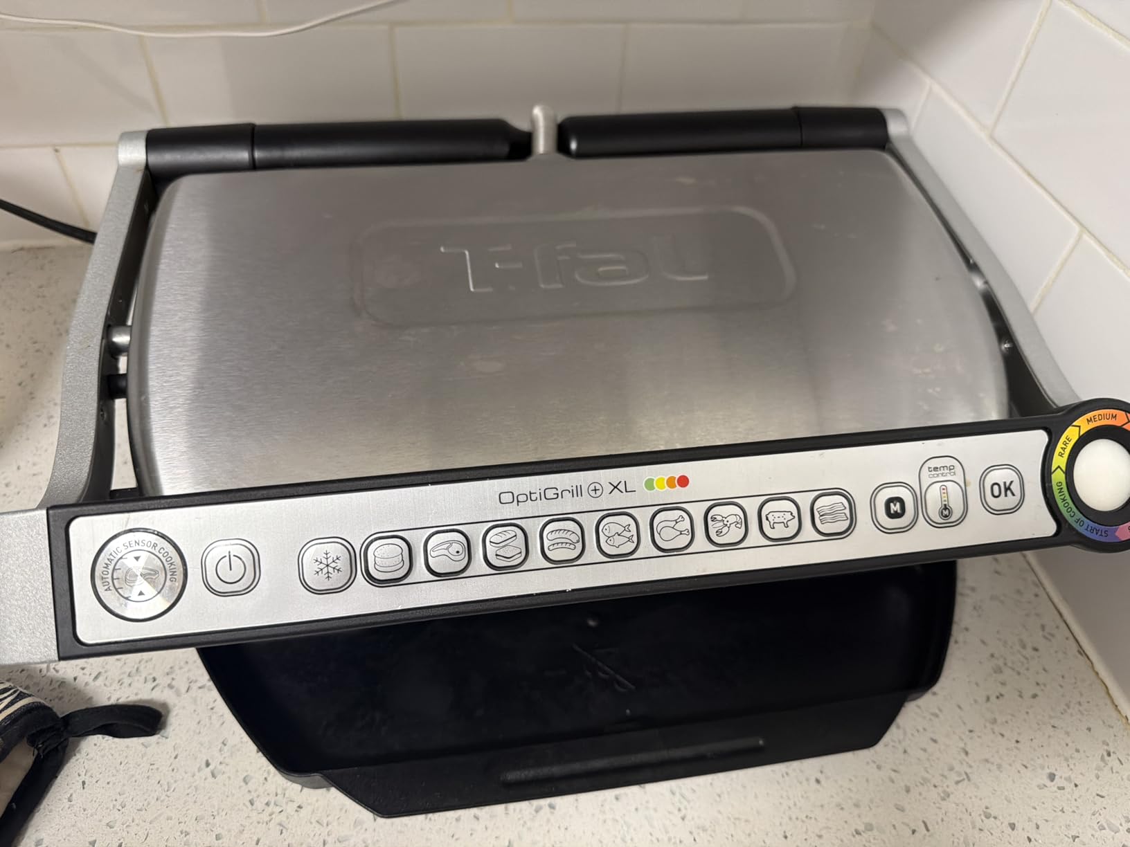 T-Fal OptiGrill Stainless Steel XL Electric Grill - 6-8 Servings customer photo 2