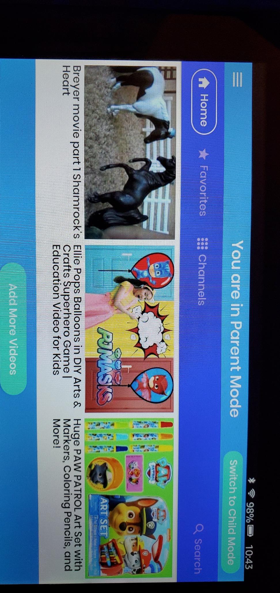 Safe Vision: control YouTube for kids customer photo 1