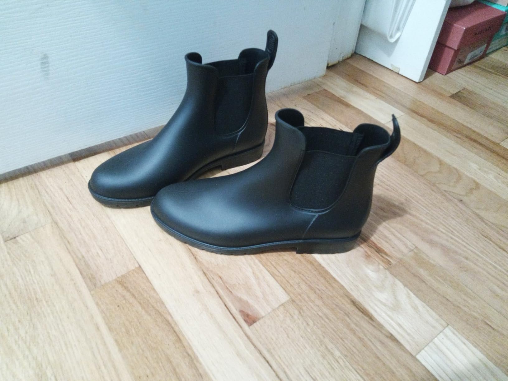 Asgard Women's Ankle Rain Boots Waterproof Chelsea Boots customer photo 1