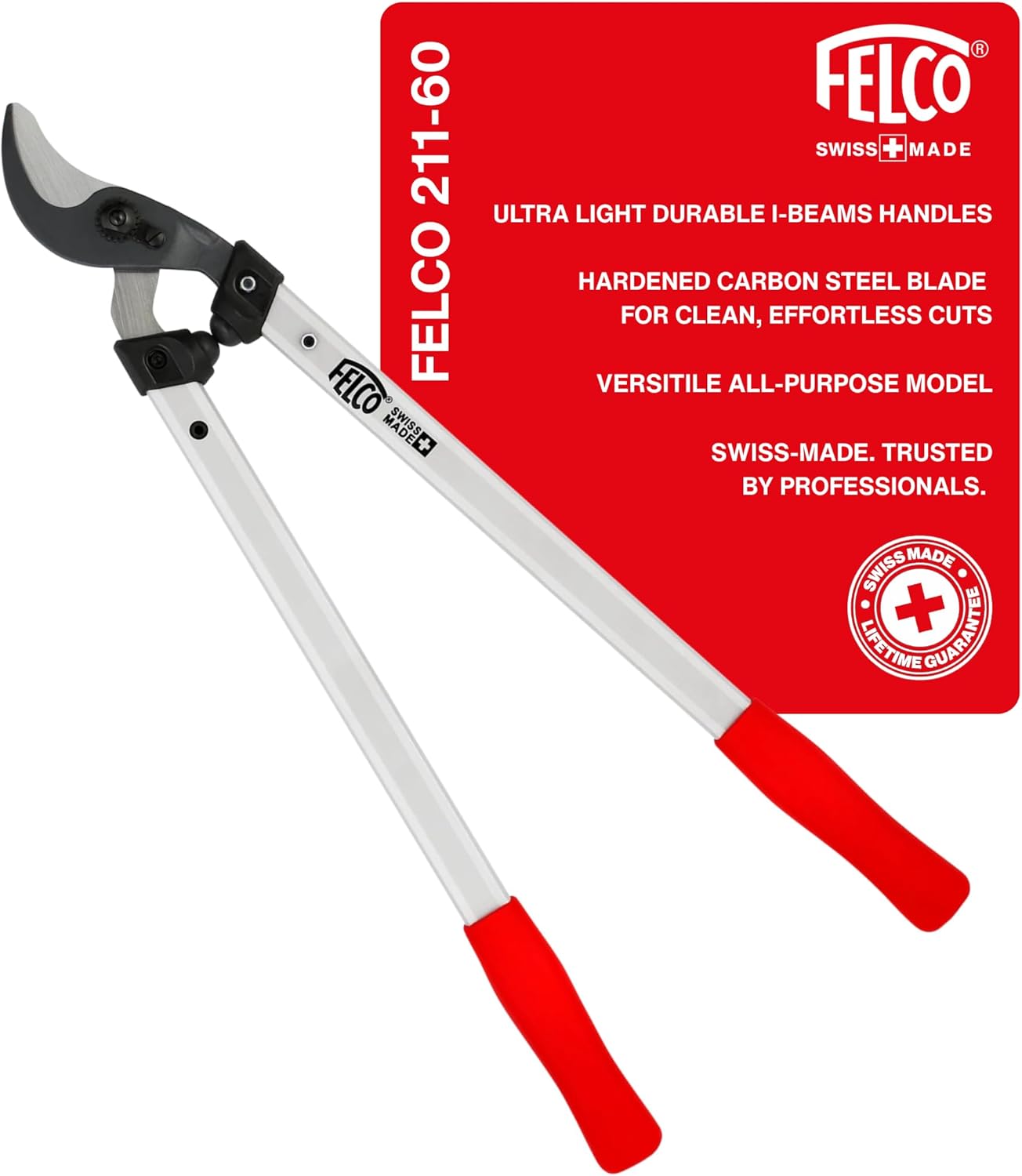 FELCO F211-60 Swiss Made Loppers for Gardening - 24