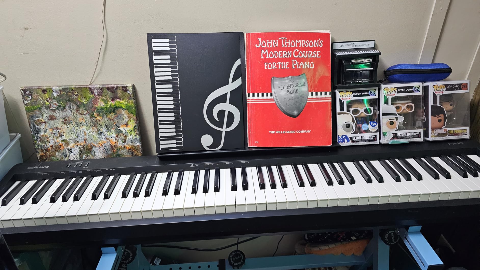 Roland FP-10 | Compact 88-Note Digital Piano | SuperNATURAL Piano Tones | Authentic Acoustic Feel Keyboard | Bluetooth & MIDI Connectivity customer photo 1