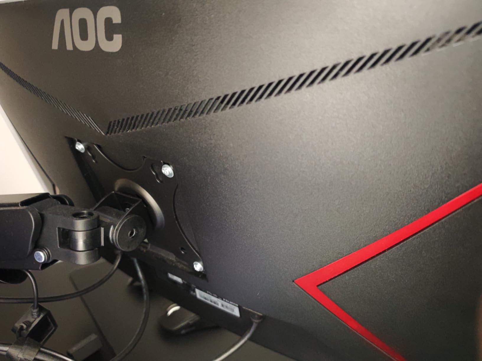AOC C27G2Z 27-inch Curved Frameless Ultra-Fast Gaming Monitor customer photo 1
