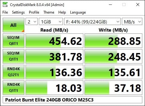 Patriot Memory Burst Elite SATA 3 240GB SSD 2.5 Inch Solid State Drive customer photo 2