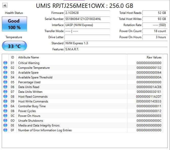 Oemgenuine OEM Union Memory 256GB M.2 PCI-e NVME SSD Internal Solid State Drive 42mm 2242 Form Factor M Key customer photo 1