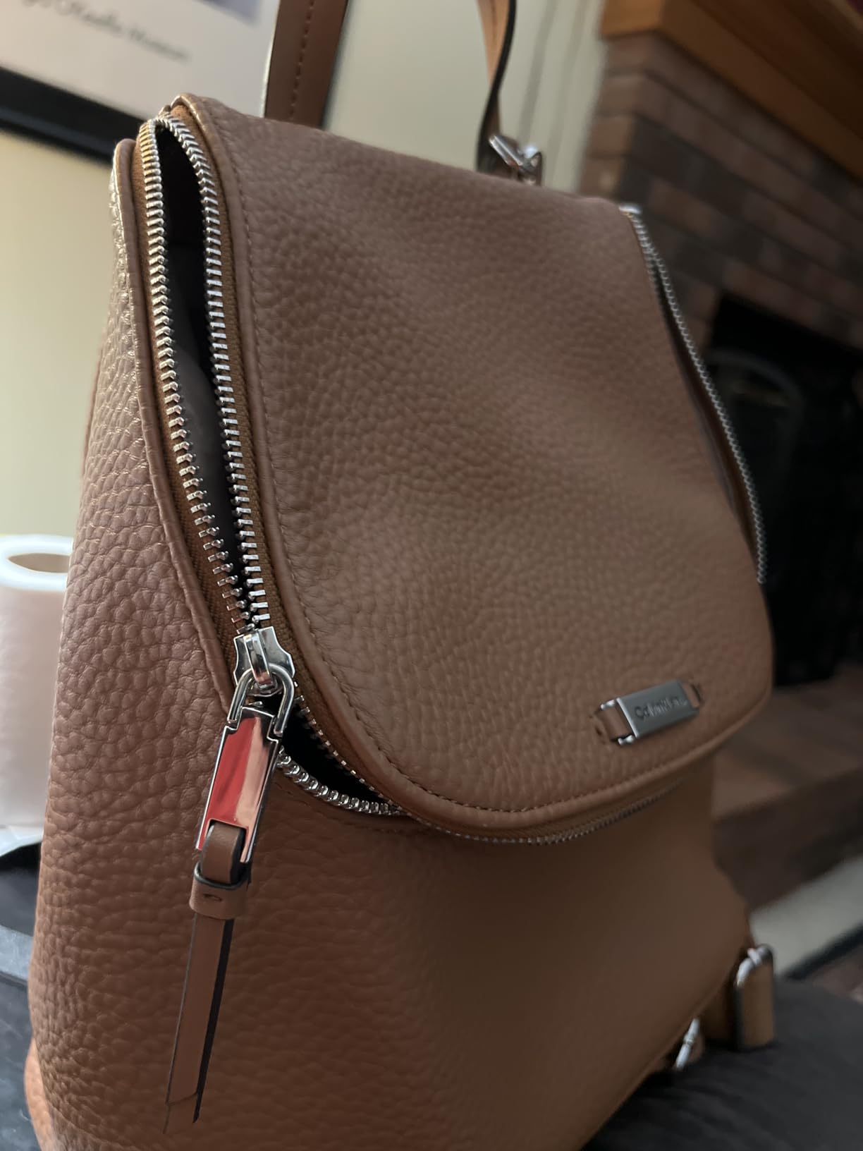 Calvin Klein Zulle Organizational Backpack, Folkstone Grey, One Size customer photo 2