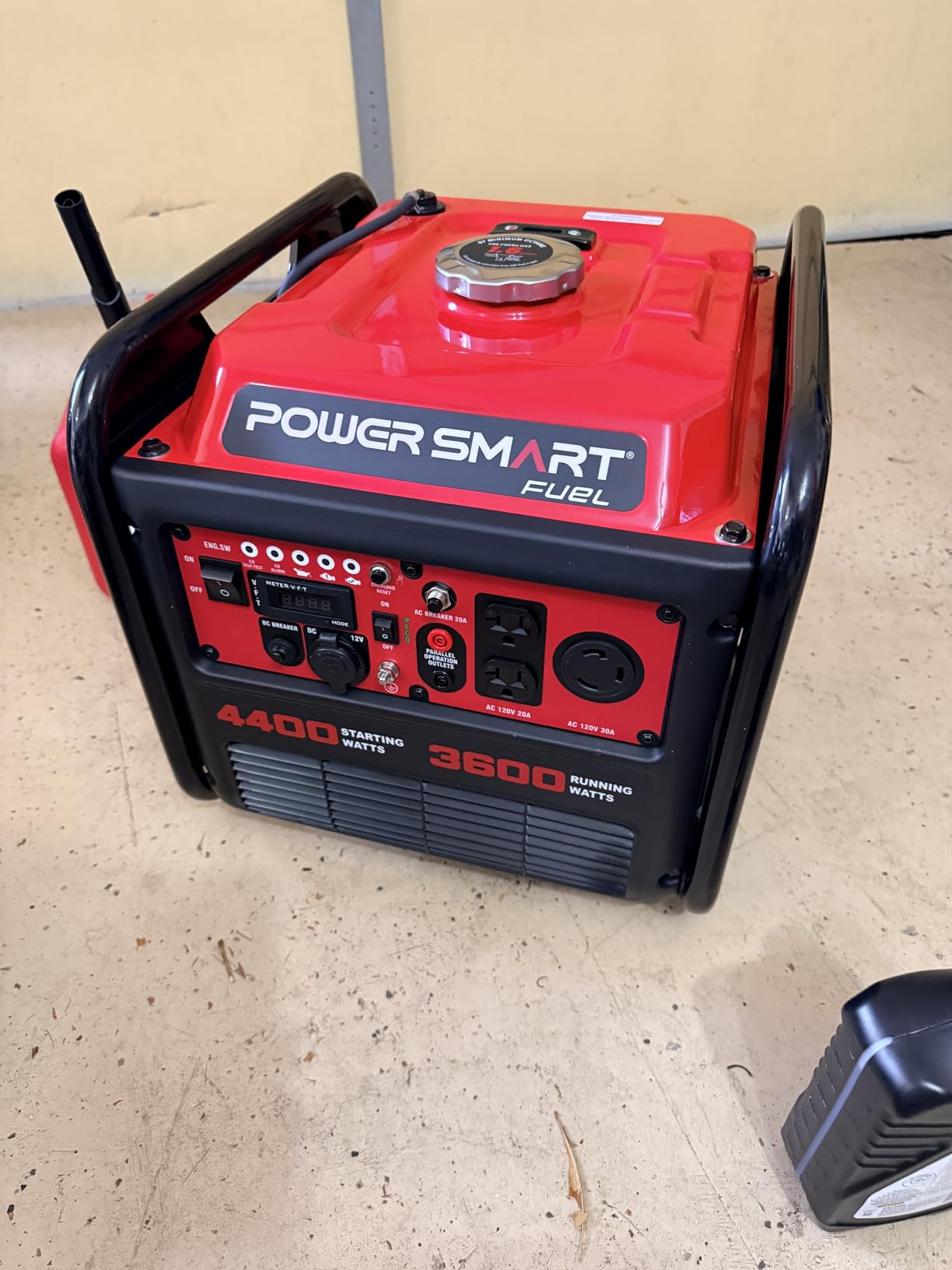 PowerSmart 4400-Watt Portable Inverter Generator with CO-Sensor customer photo 1