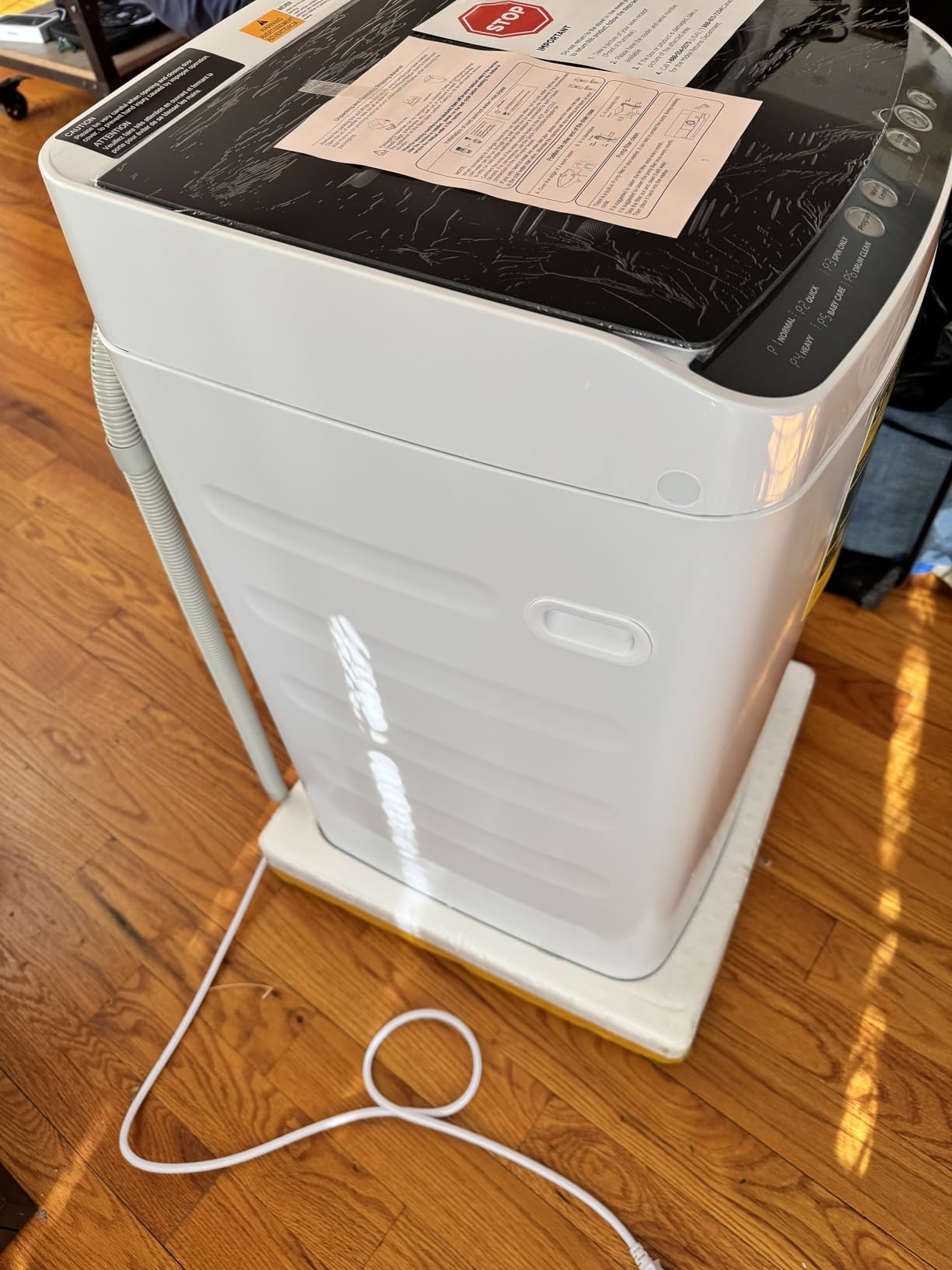 Midea Portable Washing Machine, 0.9 cu. ft with 6 Cycles, Drum Clean, Quick Wash, Stainless Steel Tub, Transparent Lid, LED Display customer photo 2