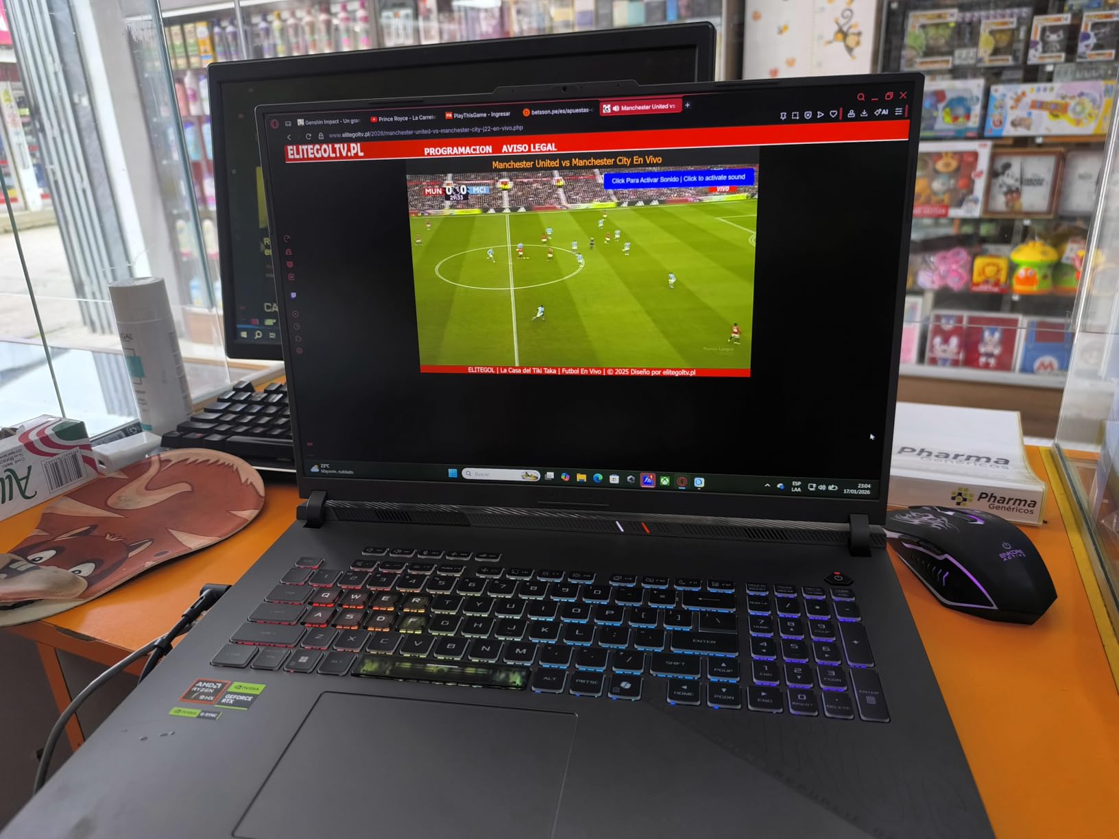 ASUS ROG Strix G18 (2025) Gaming Laptop, 18-inch ROG FHD+ 16:10 144Hz, NVIDIA GeForce RTX 5050, AMD Ryzen 9 8940HX Mobile Processor, 16GB DDR5-5200Mhz, 1TB SSD, Wi-Fi 6E, Windows 11 Home customer photo 1
