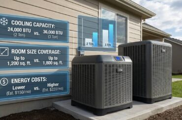 2 Ton vs 3 Ton Air Conditioner