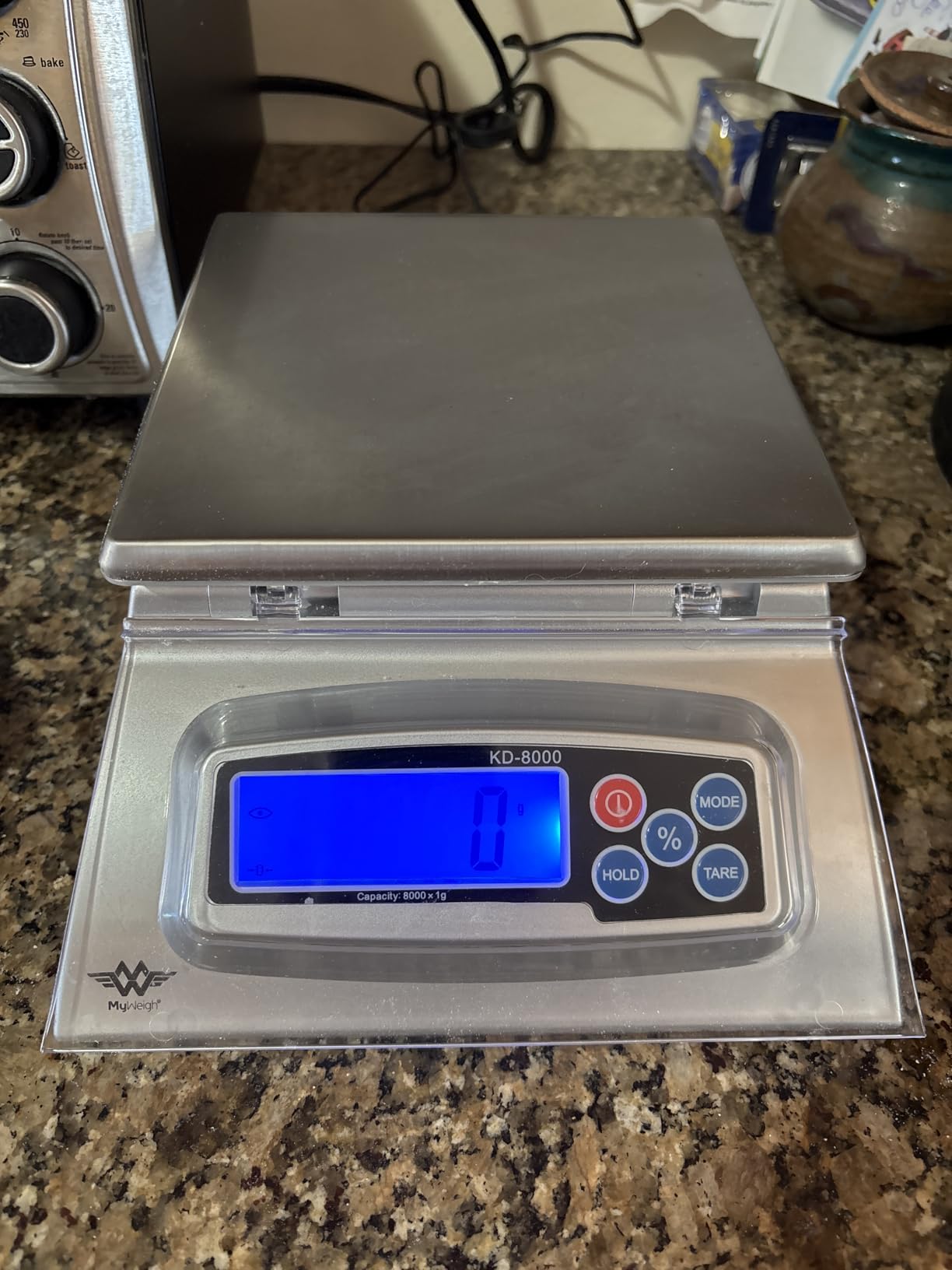 My Weigh KD-8000 Digital Food Scale, Stainless Steel customer photo 1