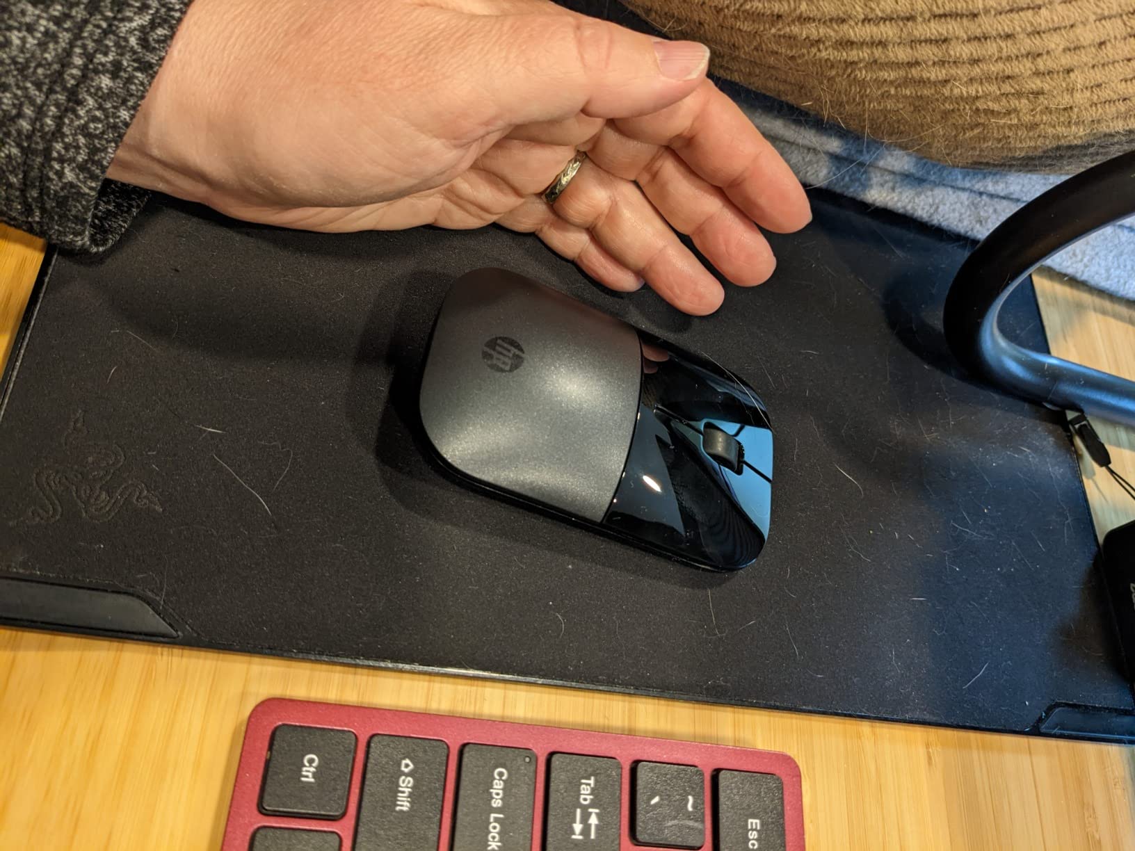 HP Wireless Mouse Z3700 (26V63AA#ABL, Black) customer photo 2