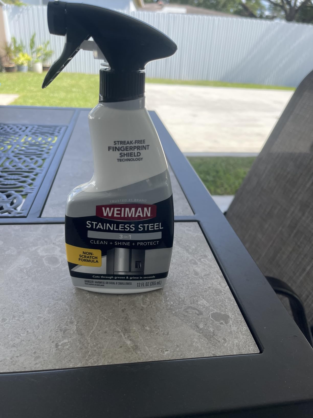 Weiman Stainless Steel Cleaner & Polish, 2 Pack Spray with Microfiber Cloth customer photo 2