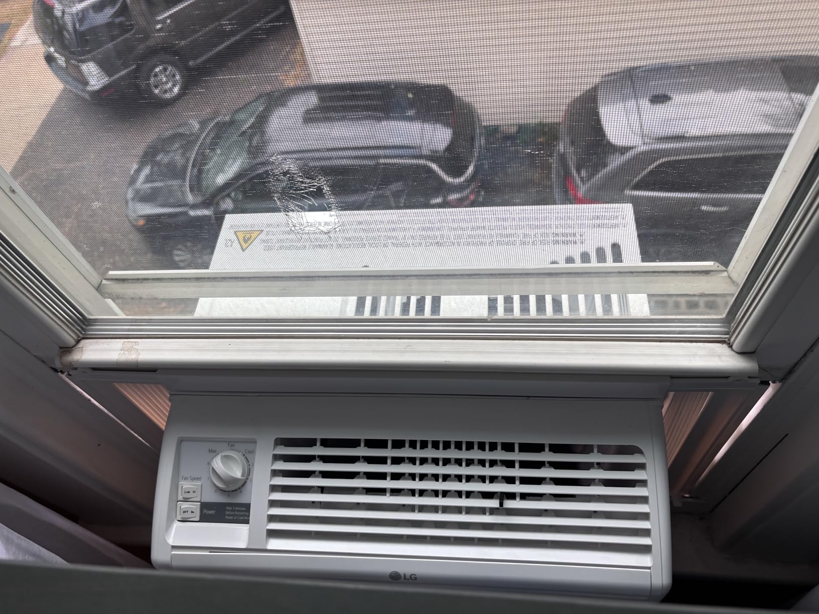 LG 5000 BTU Window Air Conditioner, Easy Mechanical Control, Ultra-Quiet Compact-size, Cools 150 Sq.Ft. for Small Room, LW5023 customer photo 2