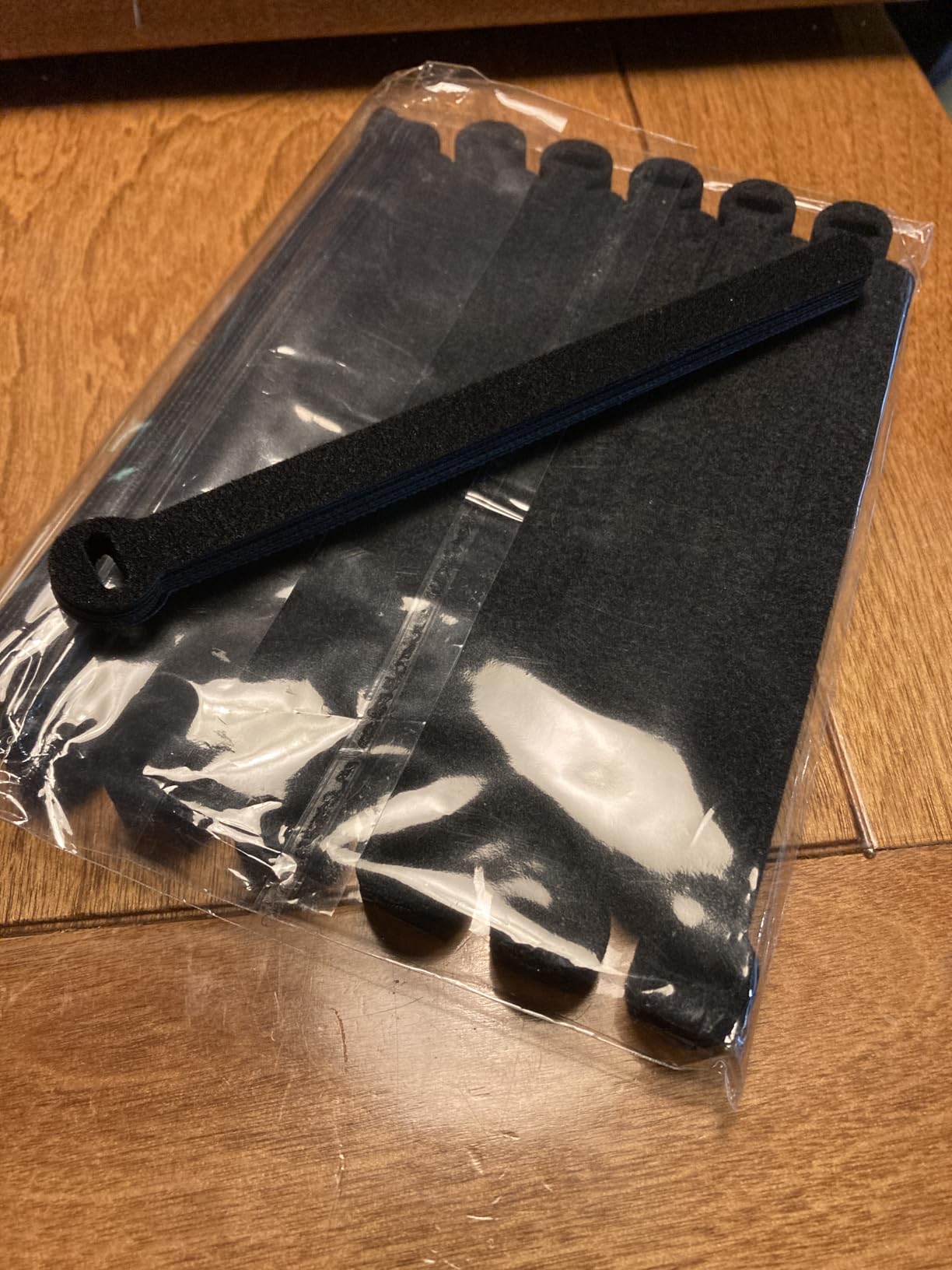 150PCS Reusable Fastener Straps - 6 Inch Cable Management Ties (Black) customer photo 1