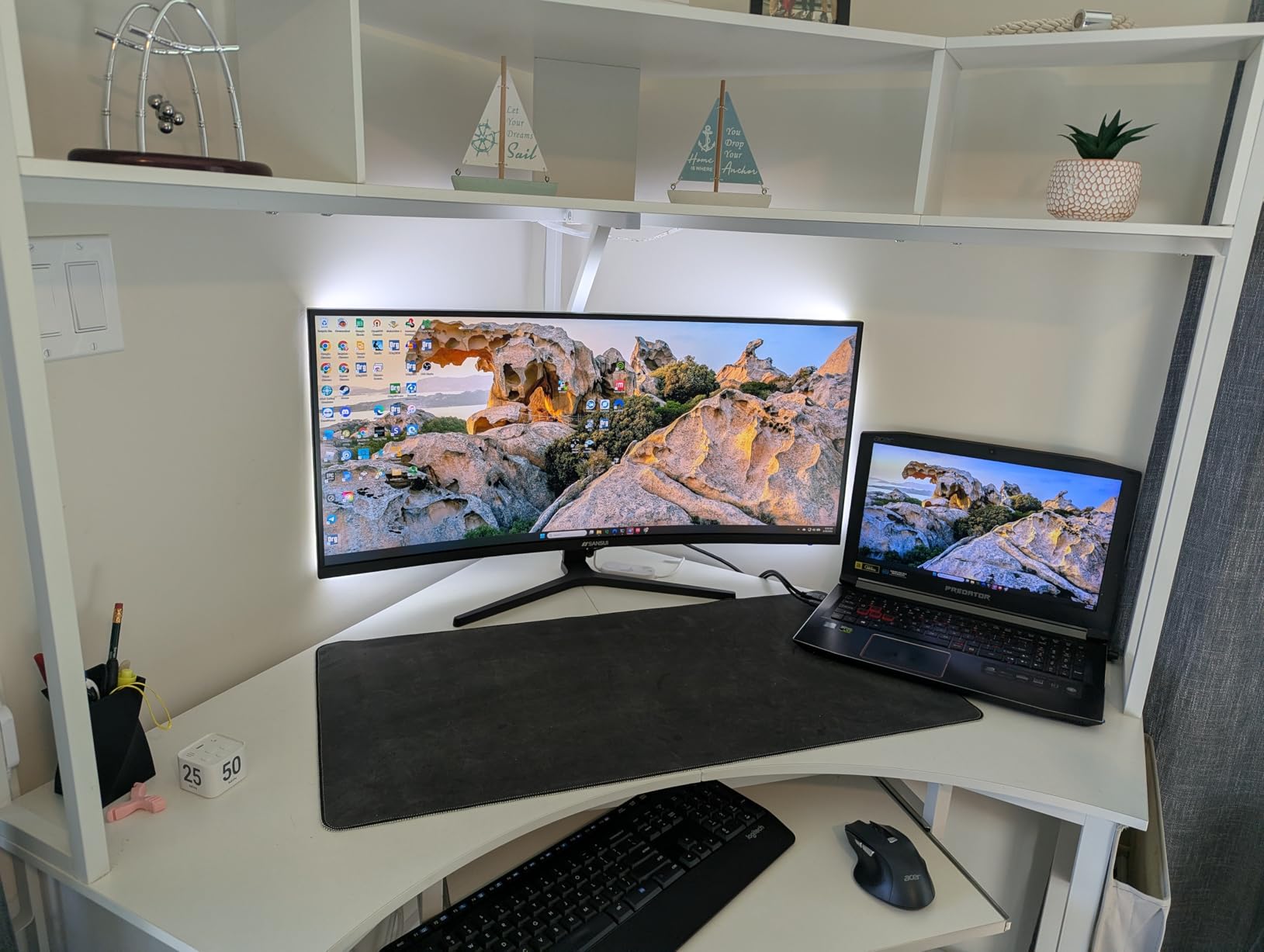 SANSUI 34-inch Curved Ultrawide Gaming Monitor (ES-G34C5) customer photo 2