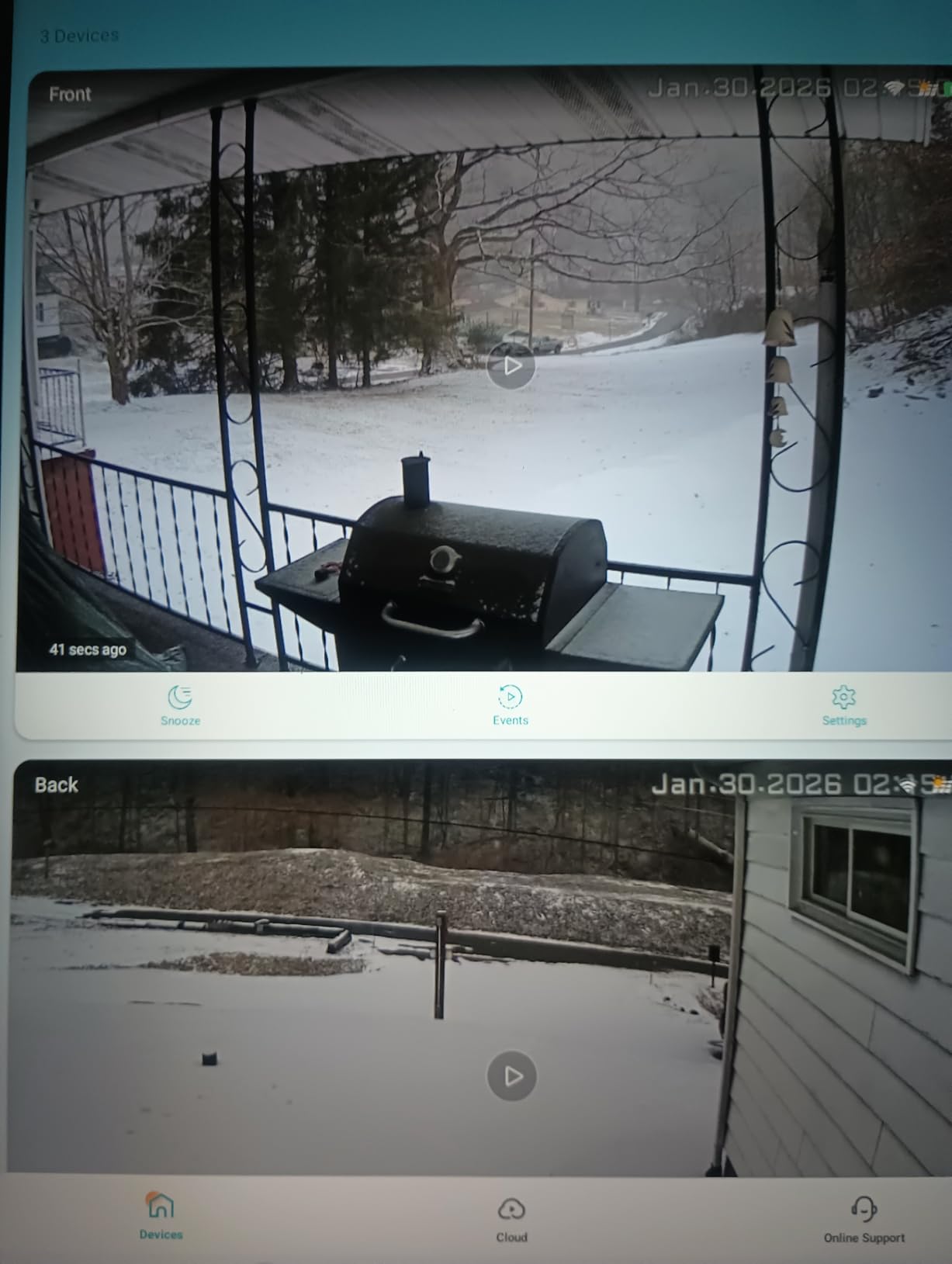 ANSQUE Security Cameras Wireless Outdoor Home System, 4 Camera Kit, No Subscription Fees, Solar Powered, Local Storage, 365-Day Battery Life, 360 Degree PTZ Surveillance, Auto Tracking, 2K Color Night Vision customer photo 1