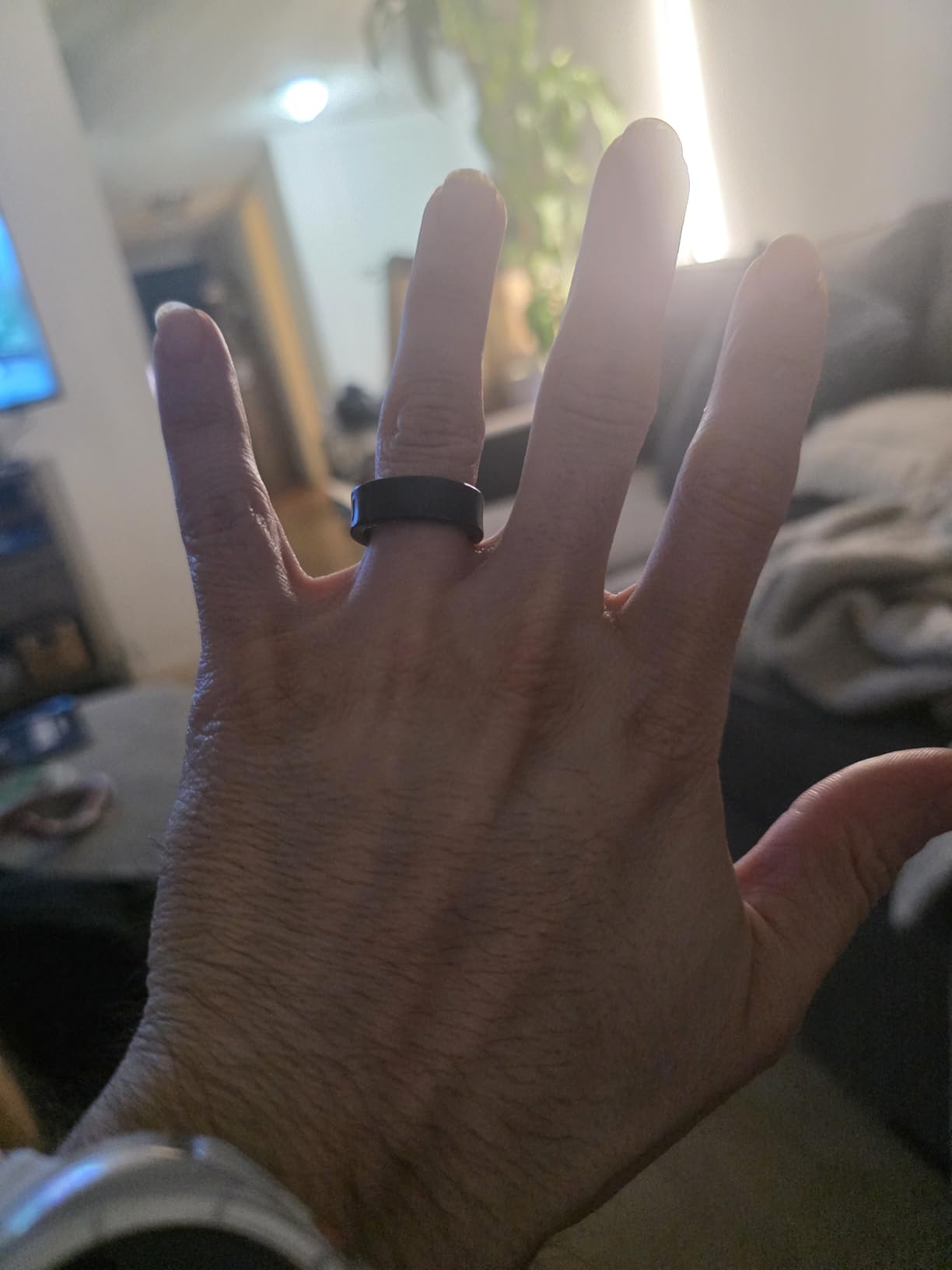 SAMSUNG Galaxy Ring, AI Smart Ring, Titanium Black, Size 14, Fitness Monitor, Sleep Tracker, Up to 7-Day Battery customer photo 1