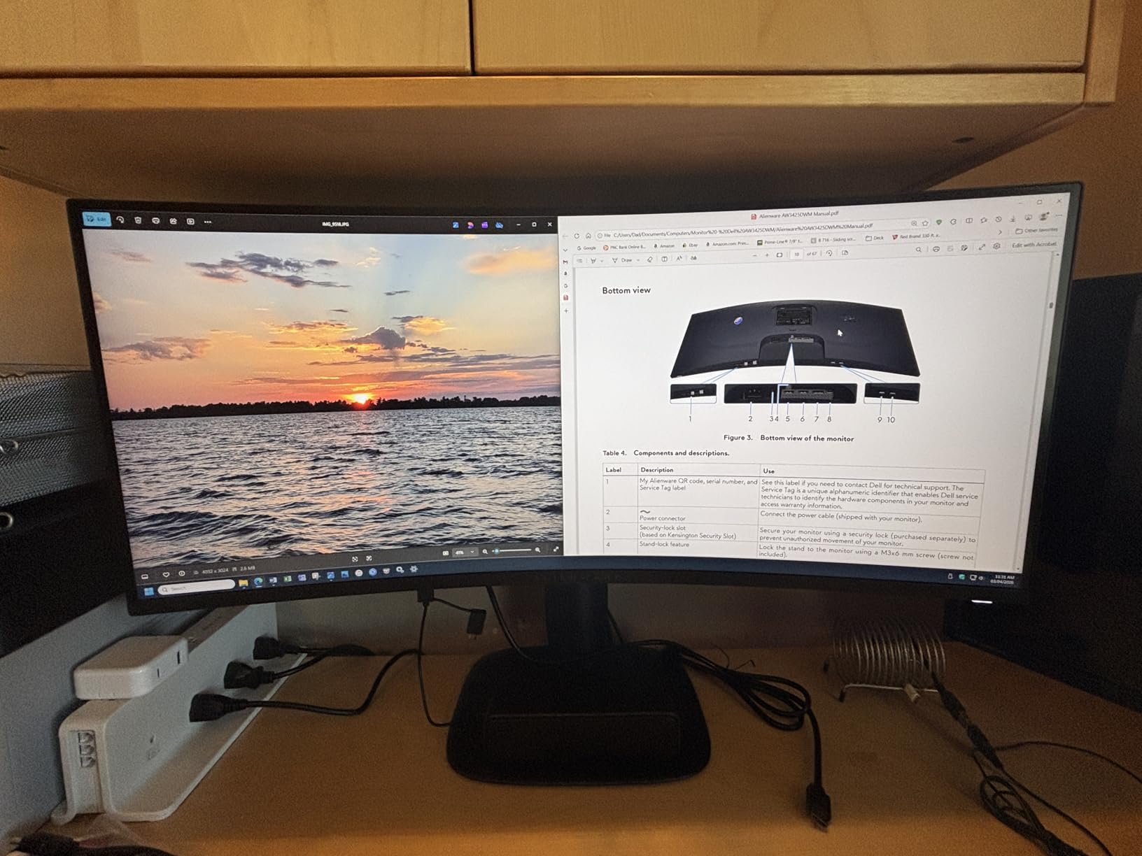 Alienware 34 Curved Gaming Monitor - AW3425DWM customer photo 2