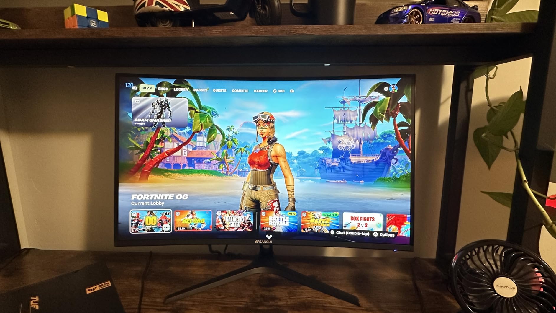 SANSUI 27 Inch WQHD 2560X1440 Curved Gaming Monitor (ES-G27C1Q) customer photo 1