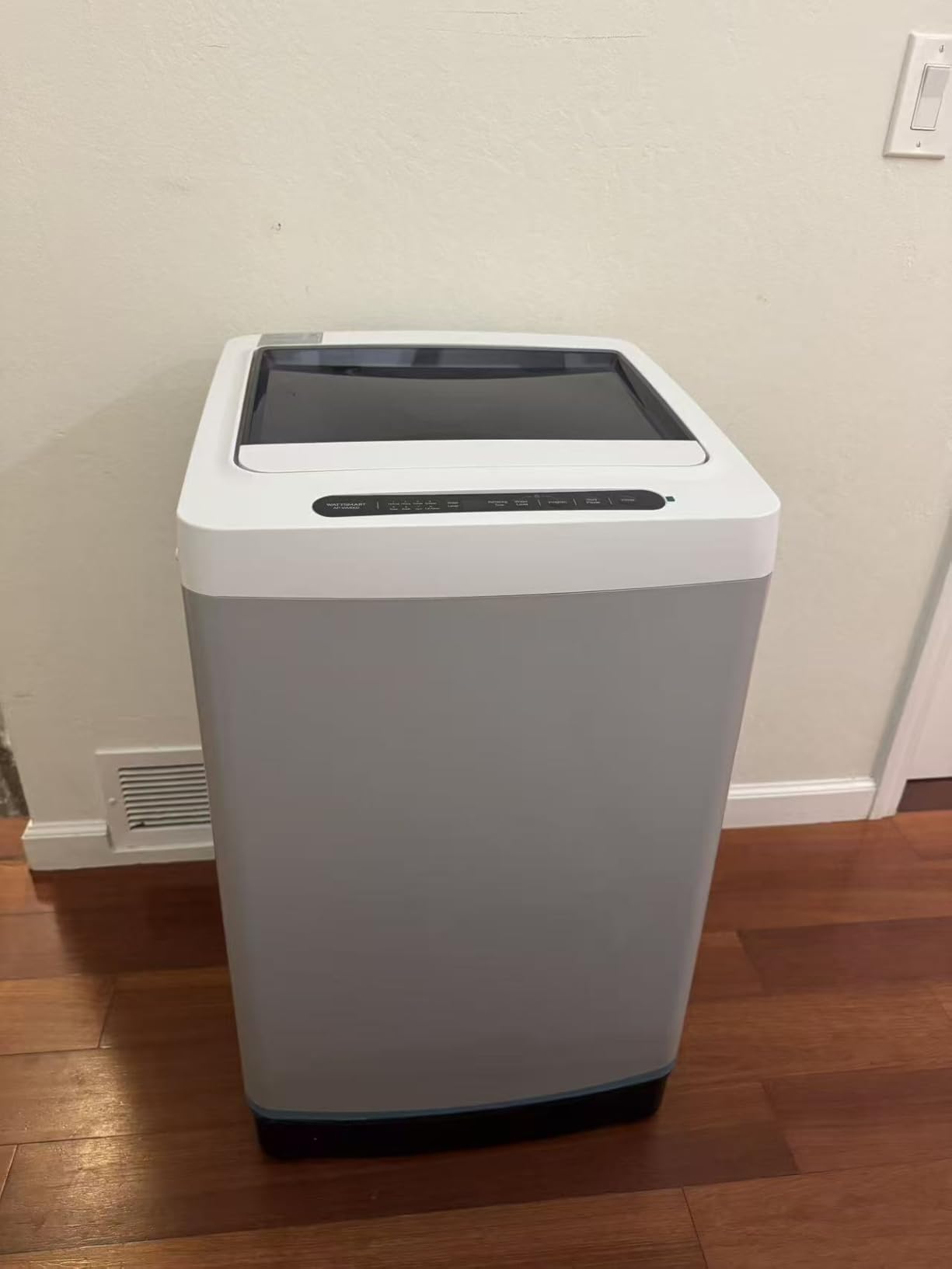 Compact Top-Load Washing Machine, Full-Automatic 1.5 Cu.ft Washer with 10 Water Levels & 8 Wash Programs for Apartment, Home, Dorm and RVs customer photo 1