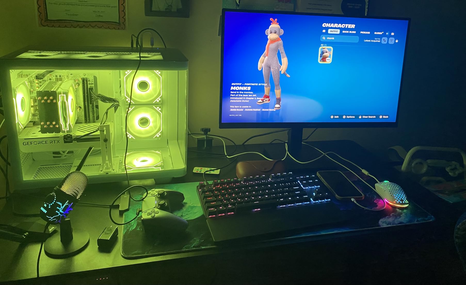 suevery Desktop Computer, Prebuilt Gaming PC, Core i5-12400F, RTX 3050 6G, 16GB DDR4 RAM, 512GB NVMe SSD, Tower, White RGB, WiFi 6 customer photo 1