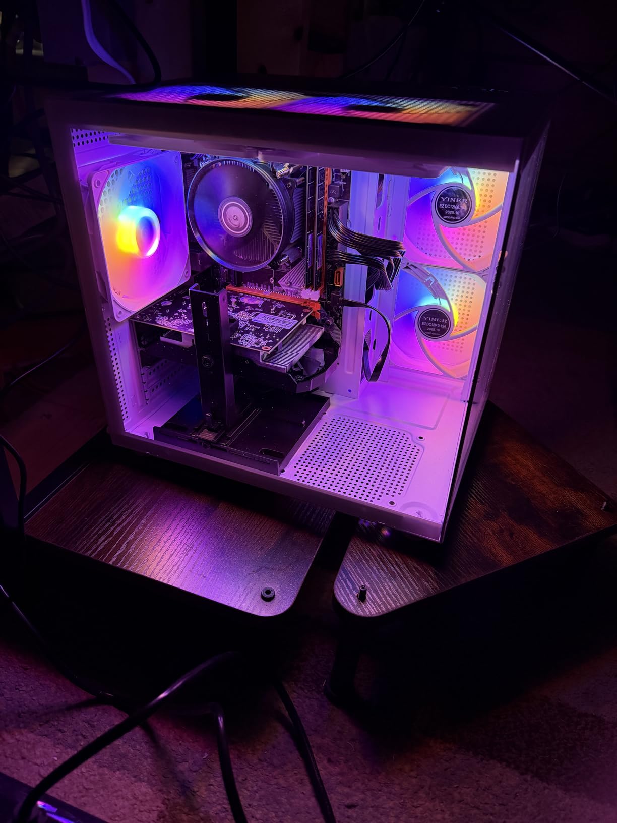 Gaming PC Desktop Computer, Intel Core i5-3470 3.2GHz, Radeon RX 560 4GB, 16GB DDR3 RAM, 512GB NVMe SSD, RGB Fan, Prebuilt Desktop Tower customer photo 1