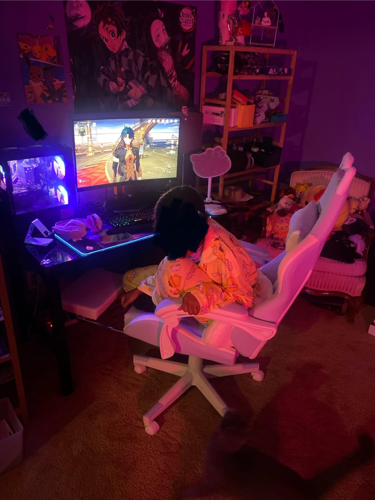 Gaming PC Desktop Computer, Intel Core i5-3470 3.2GHz, Radeon RX 560 4GB, 16GB DDR3 RAM, 512GB NVMe SSD, RGB Fan, Prebuilt Desktop Tower customer photo 2