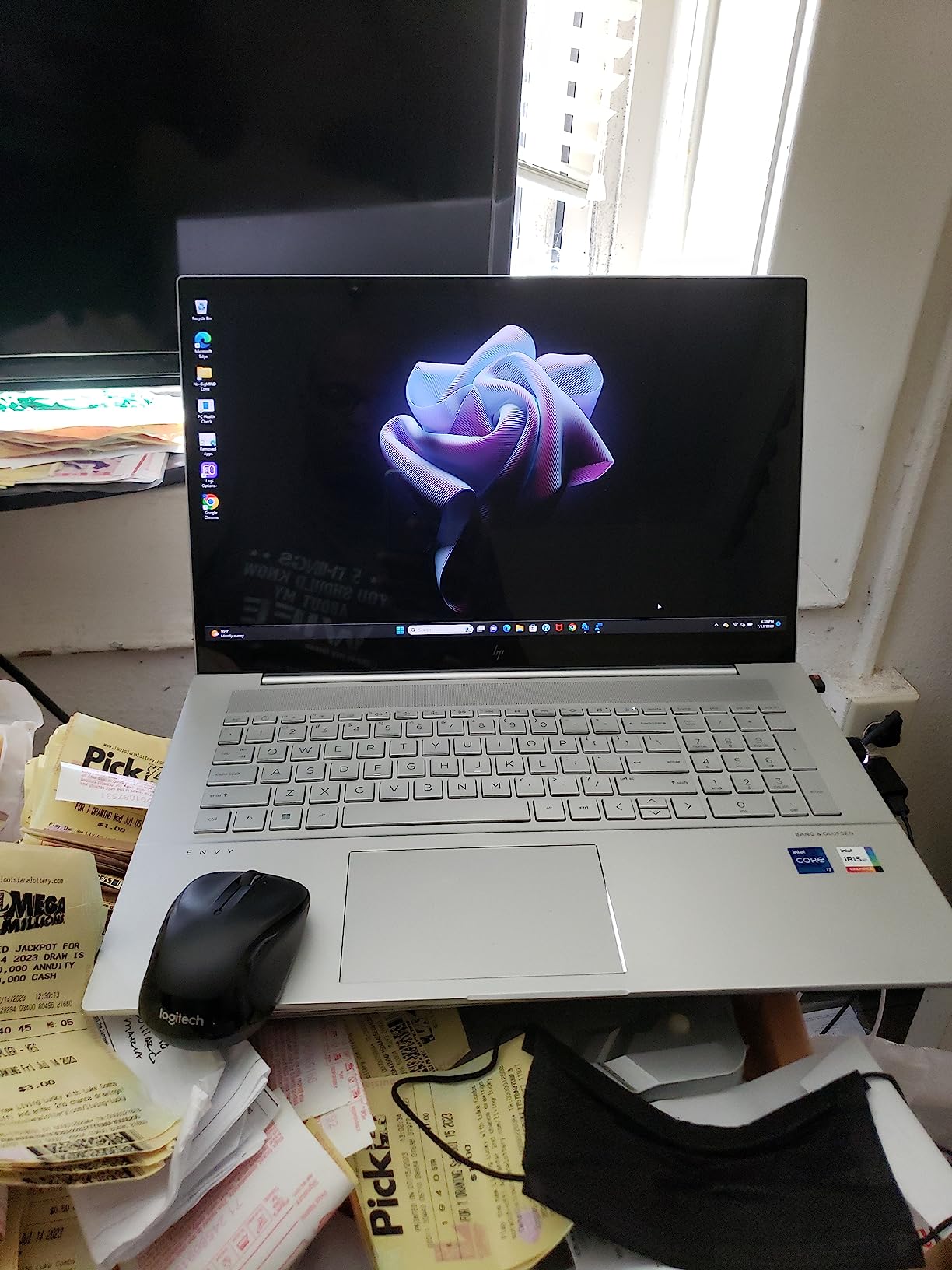 HP Notebook 15.6 FHD Laptop Computer with Microsoft Office 365, 16GB DDR4 RAM, 512GB SSD, Intel 4-Core N100 CPU, 2026 Edition, Numeric Keypad, Copilot AI, Windows 11 Home, Silver customer photo 1