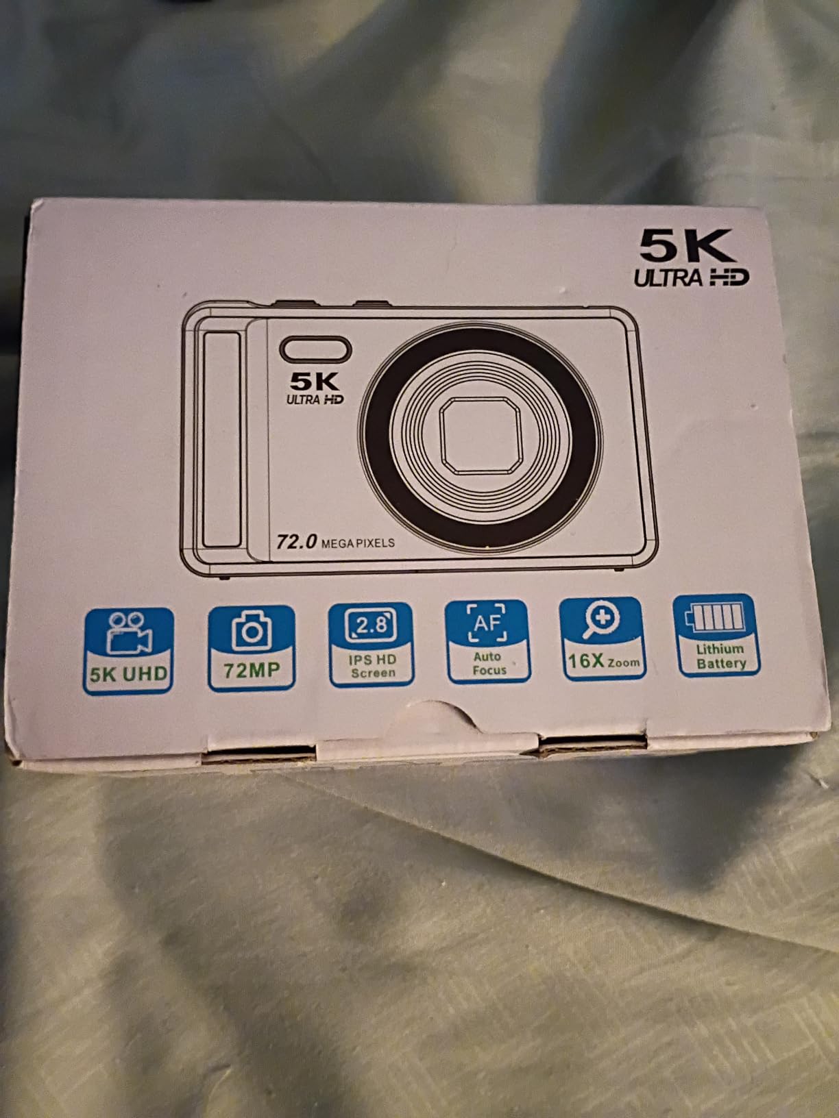 4K Digital Camera for Photography, 64MP Vlogging Camera for YouTube with 180 Degree Flip Screen, 18X Zoom UHD Autofocus Video Camera, Compact with 32GB Micro SD Card for Teens and Beginners customer photo 2