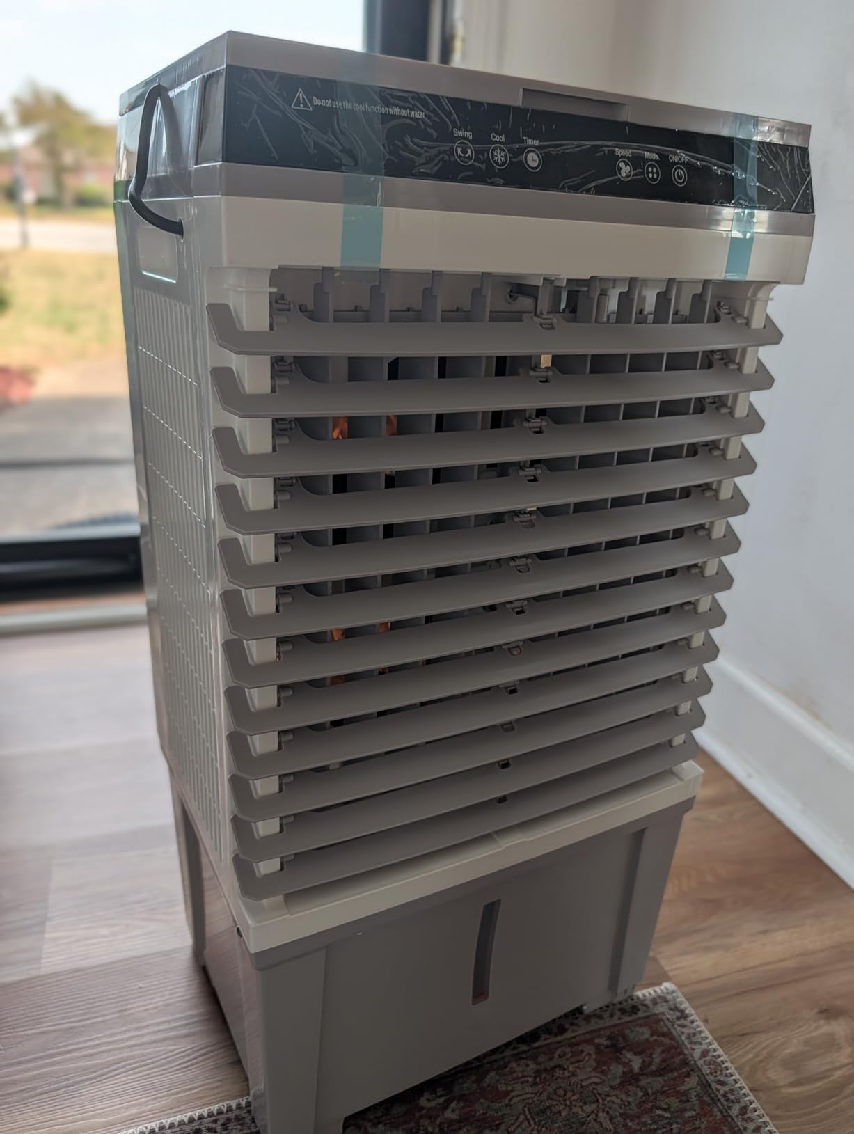 Uthfy 1800 CFM Swamp Cooler Air Conditioner, 3-IN-1 Portable Evaporative Air Cooler customer photo 1