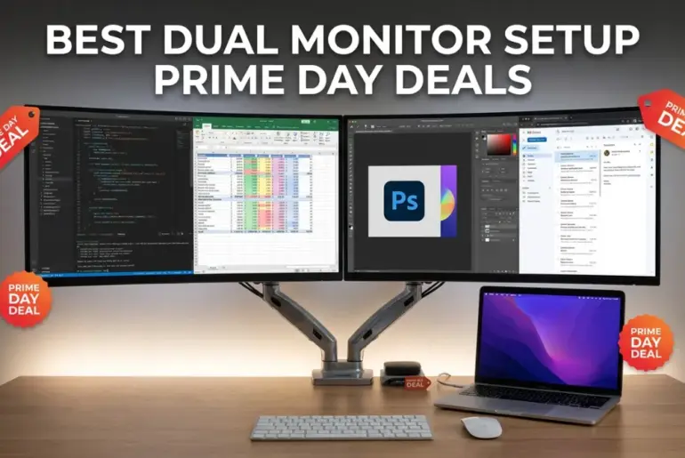 Best Dual Monitor Setup Prime Day Deals