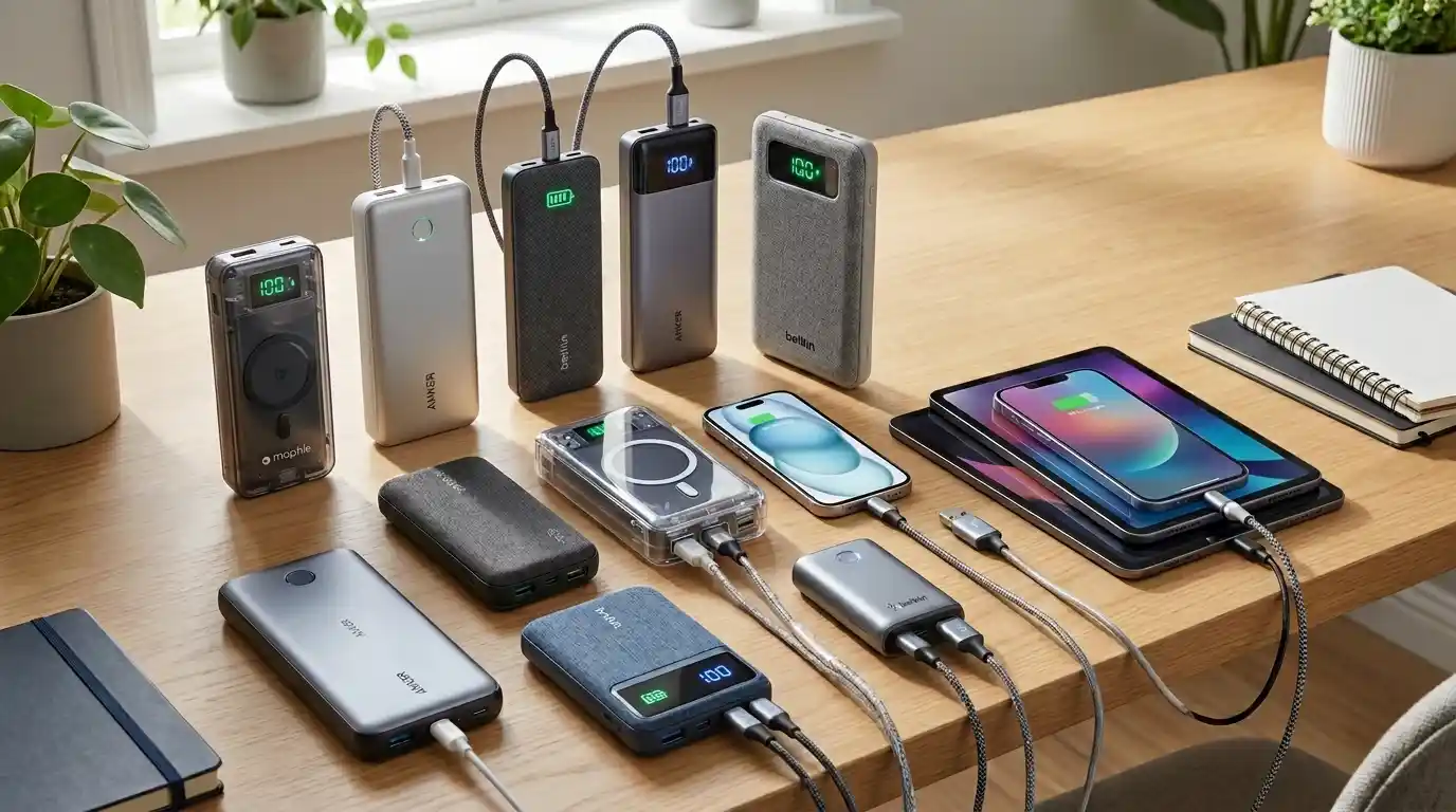 12 Best Power Bank Discounts Prime Day Deals (2026) Best Prime Day power bank deals featuring portable chargers with USB-C fast charging and high-capacity batteries