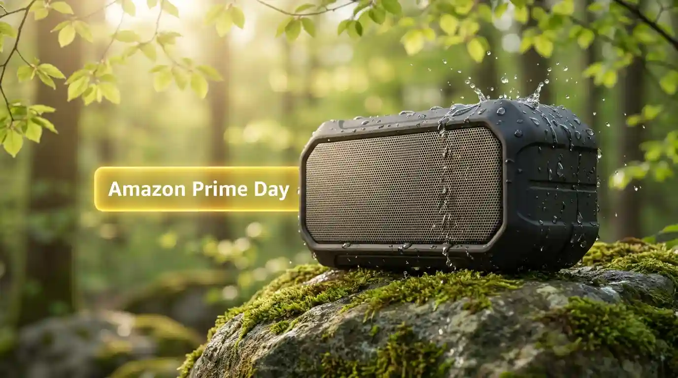 12 Best Prime Day Bluetooth Speaker Deals 2026: Pro Audio IP67-rated Bluetooth speaker with integrated Bluetooth 5.4 and high-output drivers, featured as a top deal for the Amazon Prime Day audio event.