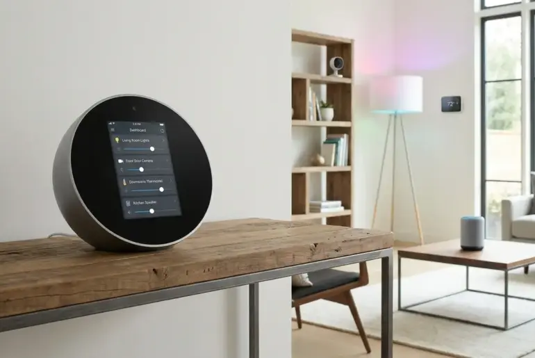Best smart home hub Prime Day deals featuring voice assistants and home automation controllers connected to smart devices