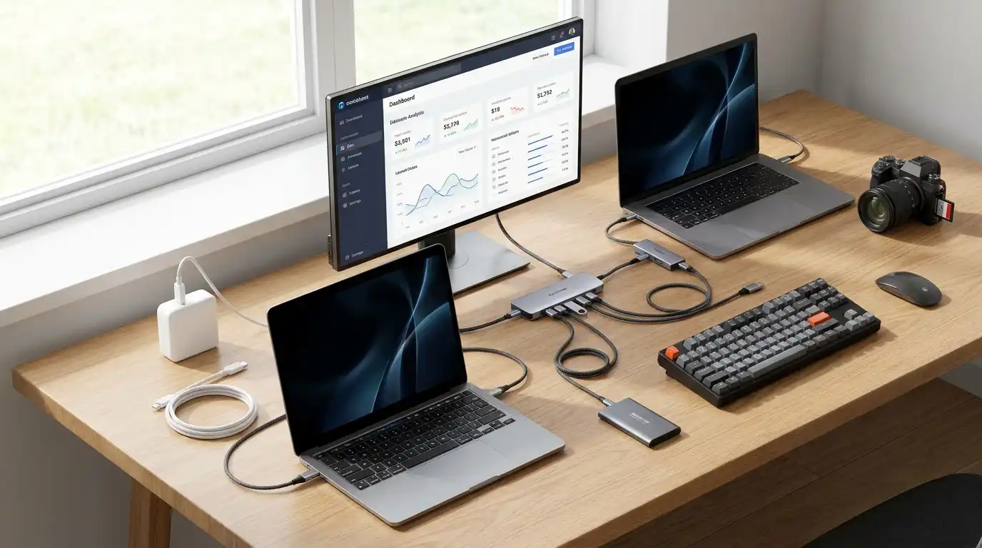 12 Best USB-C Hub Prime Day Sale Deals (2026) Best USB-C hub Prime Day deals featuring multiport adapters with HDMI, USB ports, Ethernet, and power delivery charging