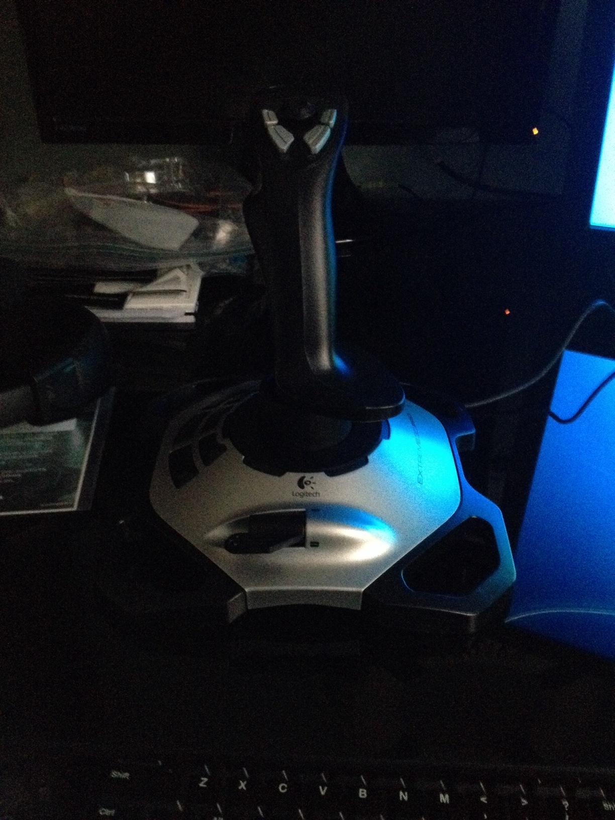 Logitech G Extreme 3D Pro USB Joystick for Windows - Black/Silver customer photo 2