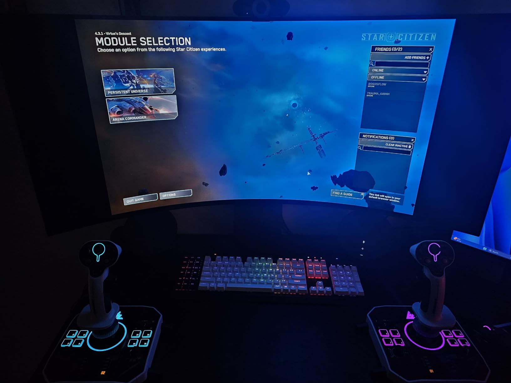 Thrustmaster Sol-R1 Hall-Effect Space Combat Flight Sim Joystick customer photo 2