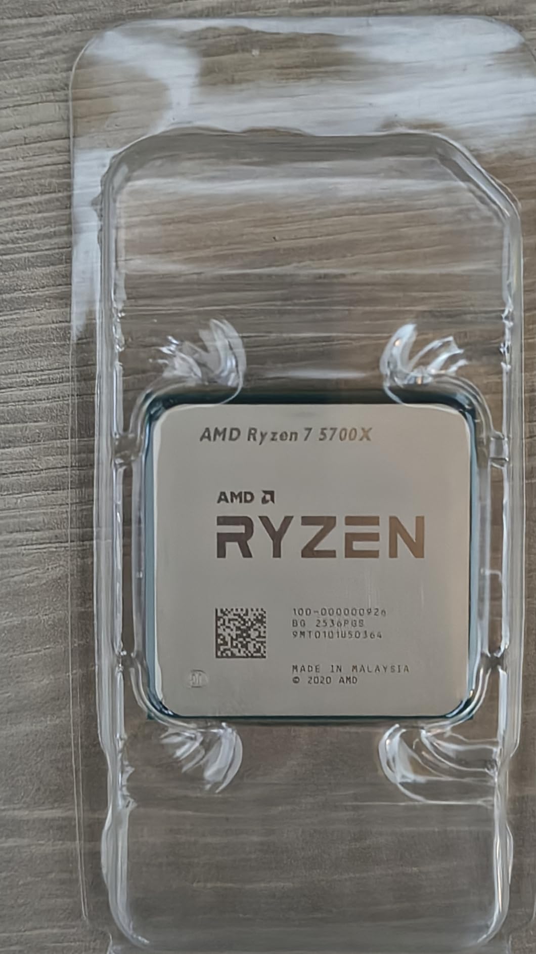 AMD Ryzen 7 5700X 8-Core, 16-Thread Desktop Processor (OEM Tray) customer photo 2