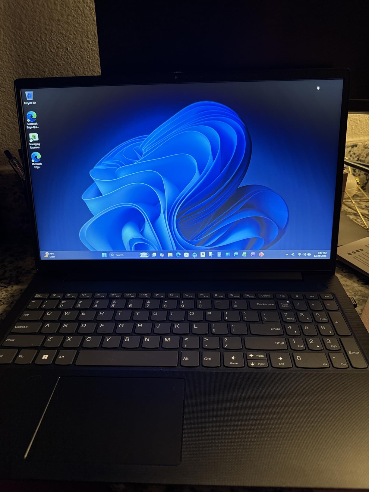 Lenovo Laptop Computer, 15.6
