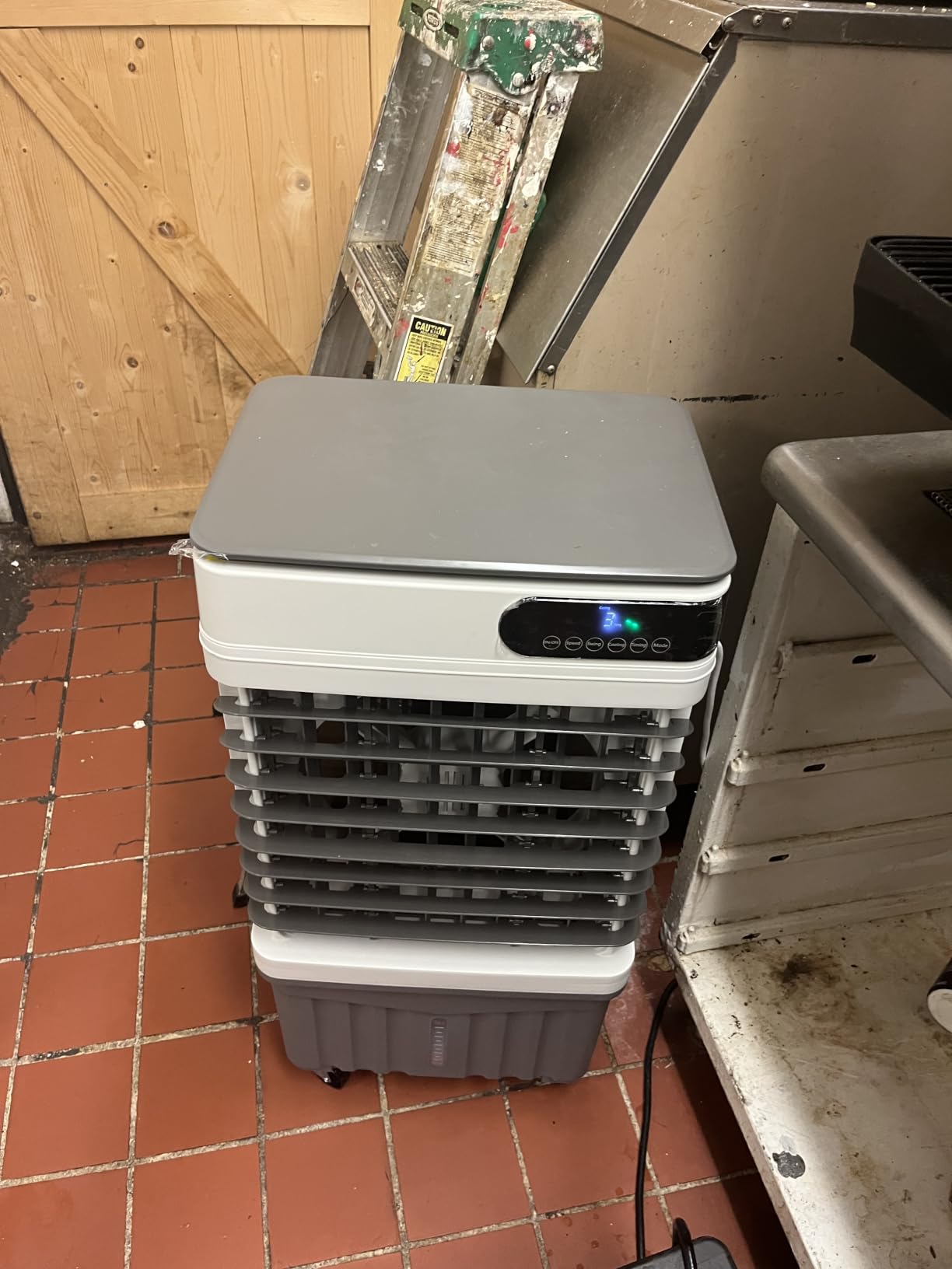 MEPTY 1800CFM Swamp Cooler with 5.3 Gallon Water Tank customer photo 1