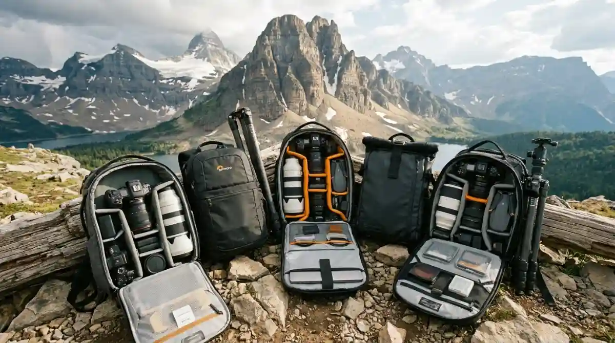Top Camera Backpacks 2026: Expert Reviews & Comparisons Top-rated camera backpacks with DSLR, mirrorless camera, lenses, drone, and laptop storage for photographers